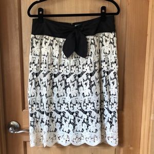 Lace skirt from Anthropologie